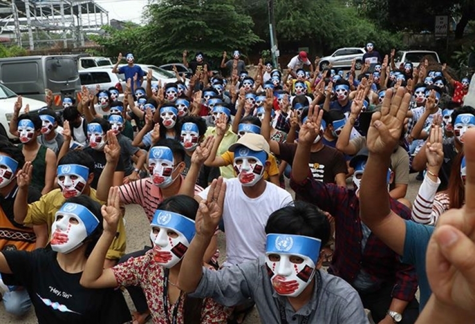 ONG denuncia que 557 manifestantes han sido asesinados durante protestas en Myanmar