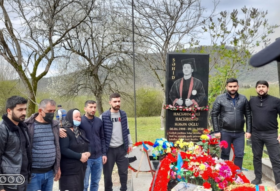Qaxlı şəhid Hacıəhməd Hacıəhmədlinin xatirəsi yad edilib