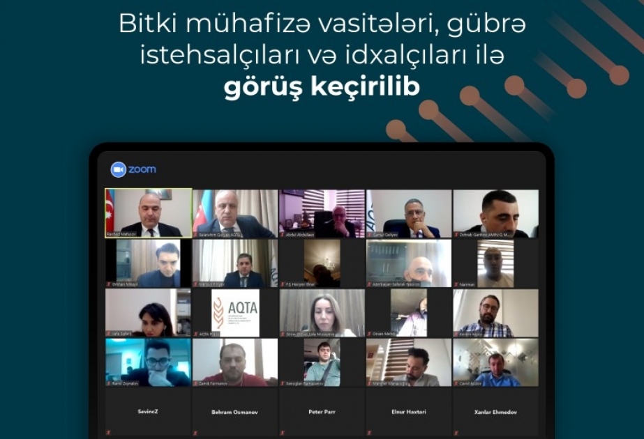 Bitki mühafizə vasitələri, gübrə istehsalçıları və idxalçıları ilə görüş keçirilib