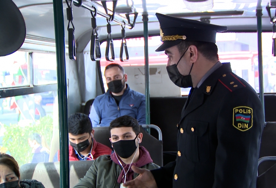 Sabunçu rayonunda karantin qaydalarını pozan şəxslərə qarşı reyd keçirilib