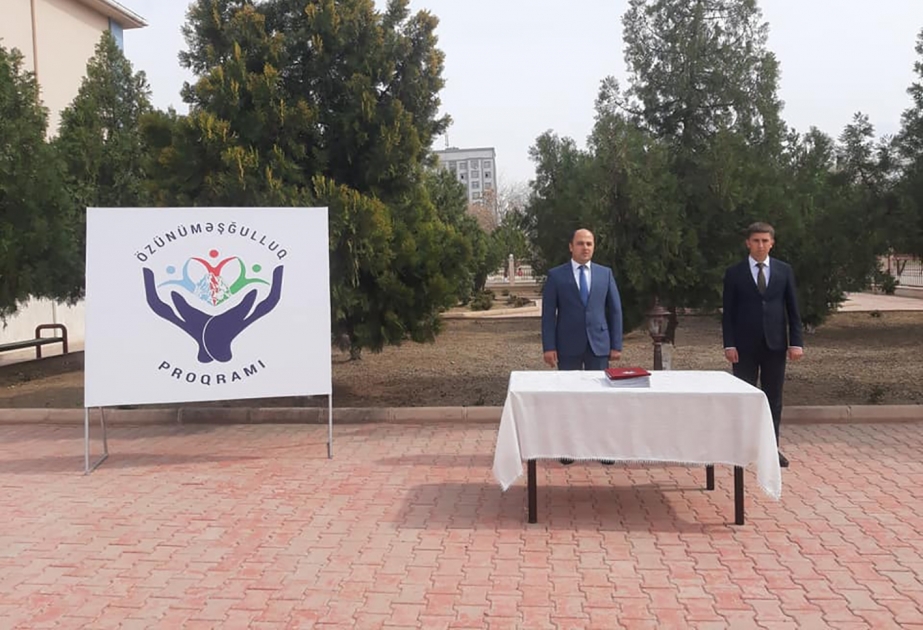 Naxçıvanda reallaşdıralan özünüməşğulluq proqramı çərçivəsində növbəti aktivlər təqdim olunub