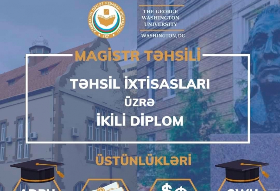 Magistratura səviyyəsi üzrə ikili diplom proqramına sənəd qəbulu davam edir