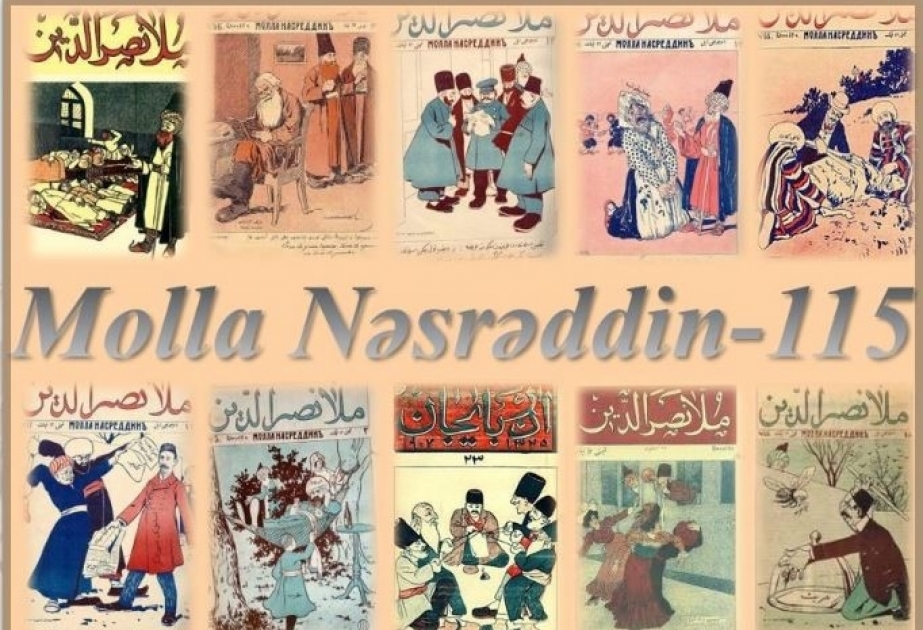 Milli Kitabxanada “Molla Nəsrəddin – 115” adlı sərgi virtual rejimdə istifadəçilərə təqdim olunub
