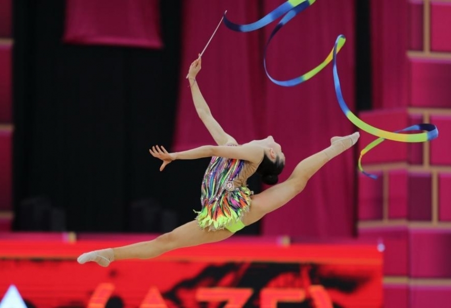L’équipe d’Azerbaïdjan de gymnastique rythmique disputera la Coupe du monde