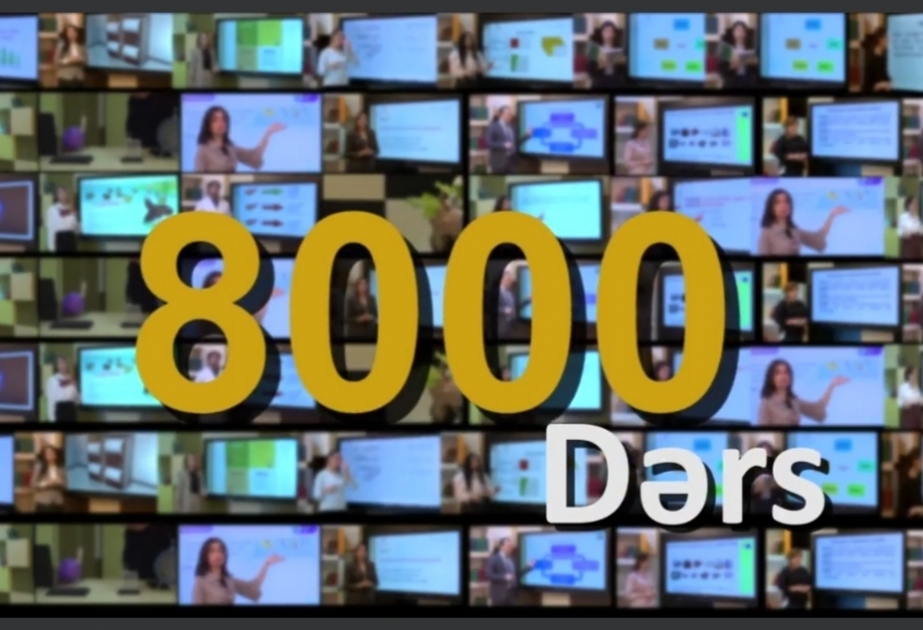 “Dərs vaxtı” proqramının 8000-ci buraxılışı yayımlanıb
