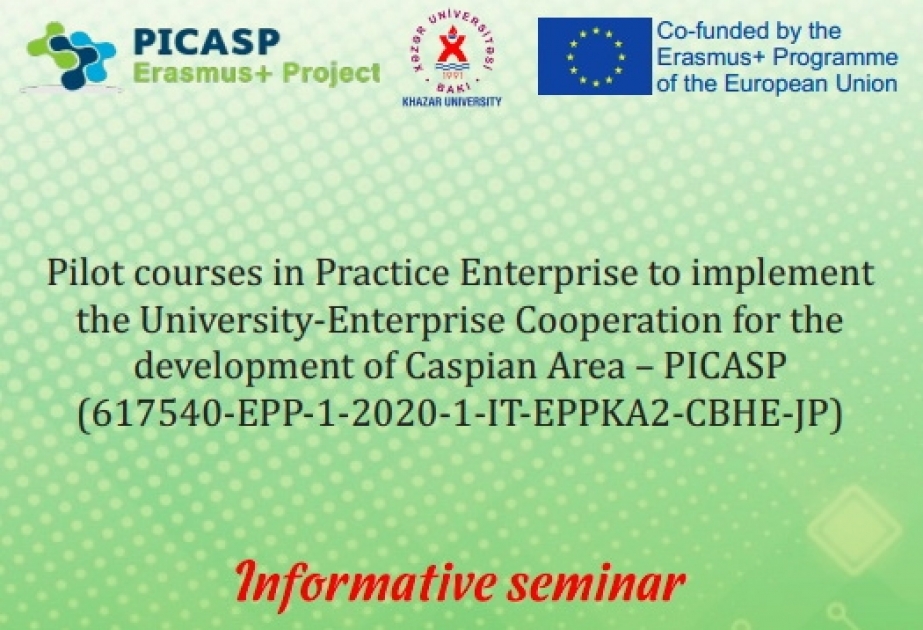Xəzər Universitetində PICASP layihəsi çərçivəsində məlumatlandırıcı seminar