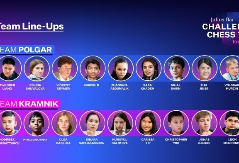 Şahmatçımız “Julius Baer Challengers Chess Tour” turnirinin ilk 5 turunda mübarizə aparıb