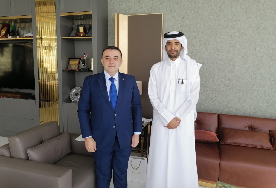 讨论阿塞拜疆与卡塔尔国防工业的合作