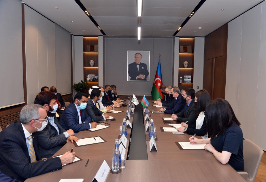 Azerbaijani FM meets with OIC Secretary General