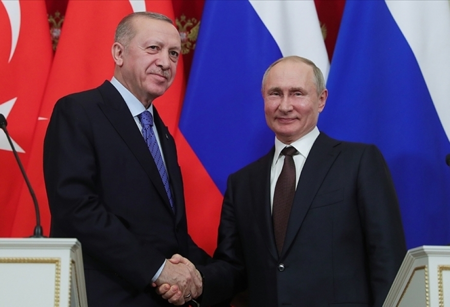 مكالمة هاتفية بين رئيسي تركيا وروسيا