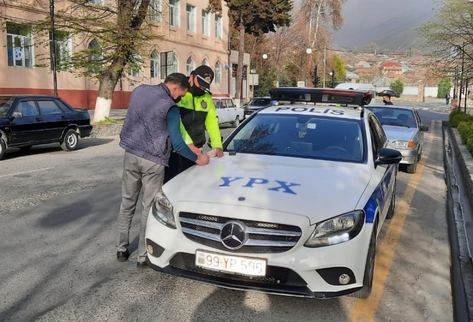 Şəki Dövlət Yol Polisi Bölməsi təhlükəsizlik tədbirlərini gücləndirib