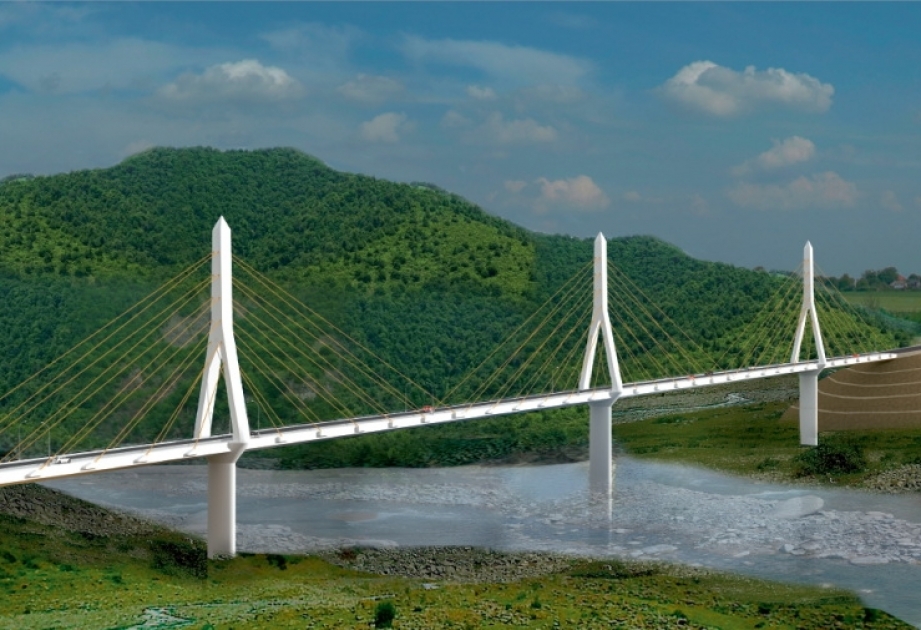 Azərbaycanda ən uzun asma körpü və yeraltı tunel inşa edilir FOTO VİDEO