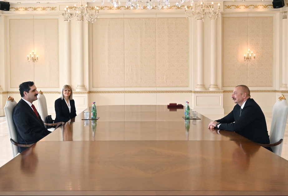 Le président Ilham Aliyev reçoit l’ambassadeur de Turquie en Azerbaïdjan VIDEO