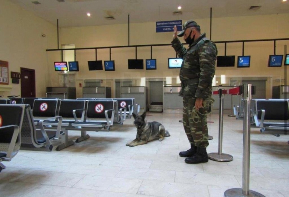 FHN: Zabrat Hava Limanı ərazisində təlim keçirilib