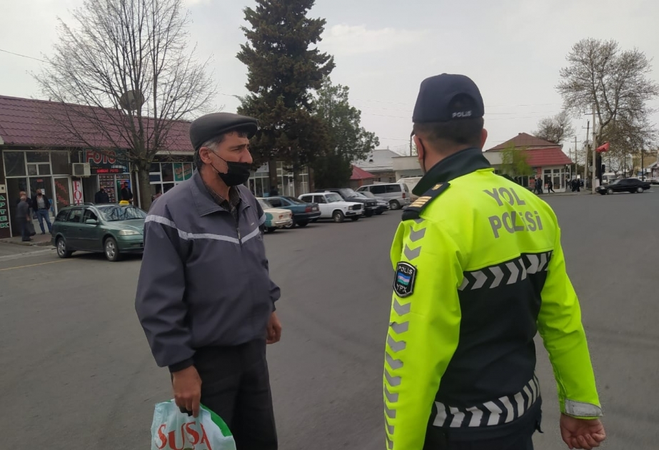 Qaxda yol polisi reyd keçirib