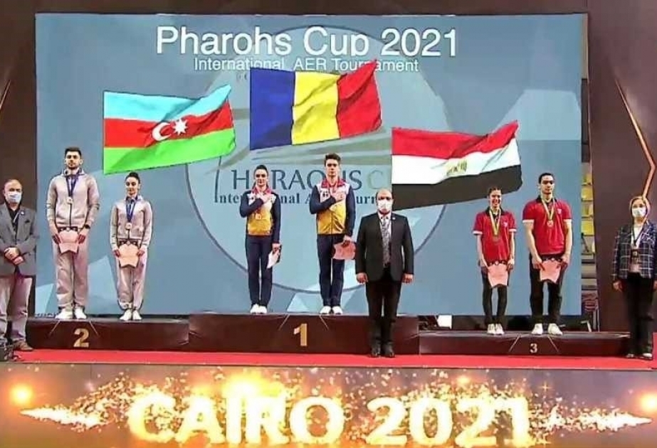 El equipo de gimnasia de Azerbaiyán consigue la plata en Egipto