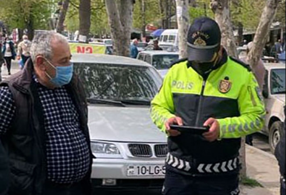 Ağdaşda dayanma-durma qaydalarını pozan sürücülər cərimələnib
