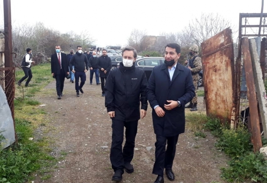 Turkic Council information and media ministers, senior officials visit Aghdam