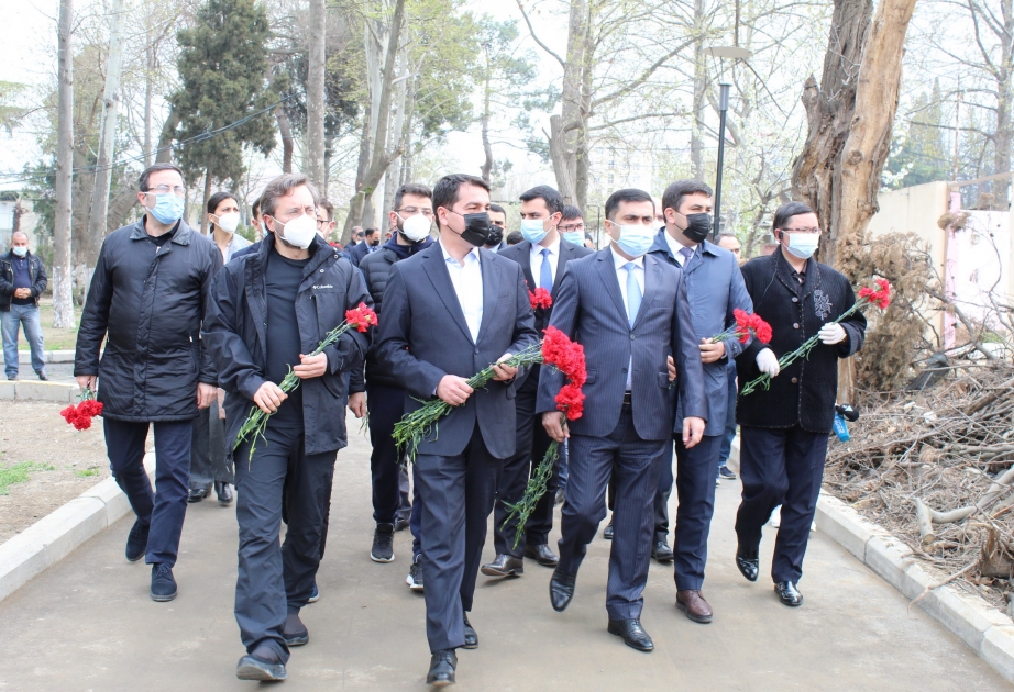 Türk Şurasının informasiya və media üzrə məsul nazirləri, yüksək vəzifəli rəsmiləri Gəncədə Ermənistanın müharibə cinayətləri ilə tanış olublar