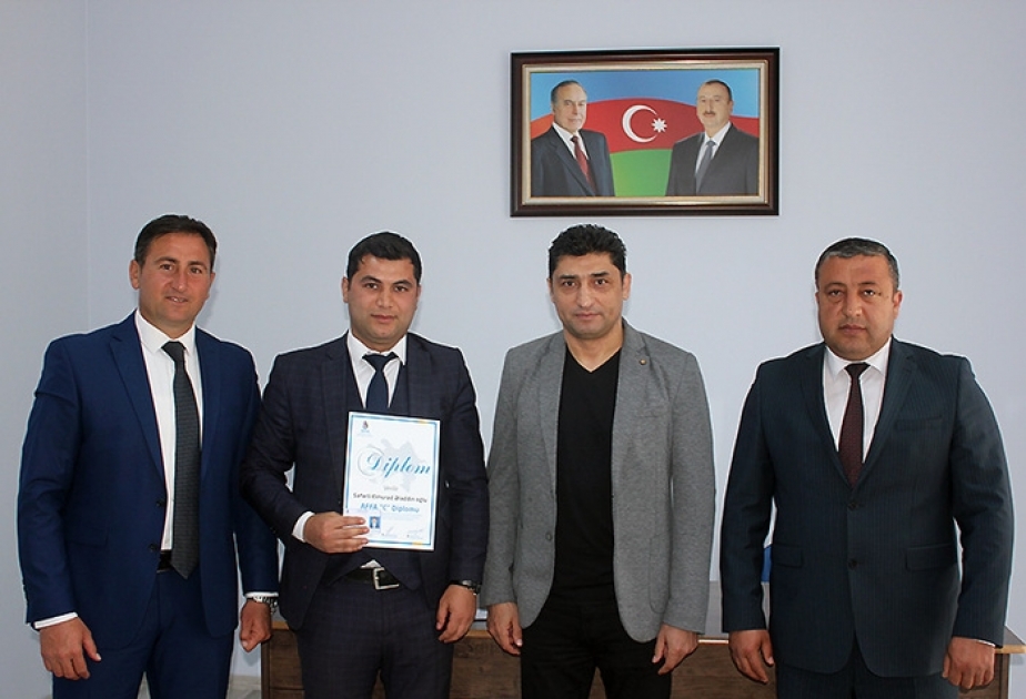 Naxçıvanda “C” kateqoriyalı məşqçi kurslarına yekun vurulub