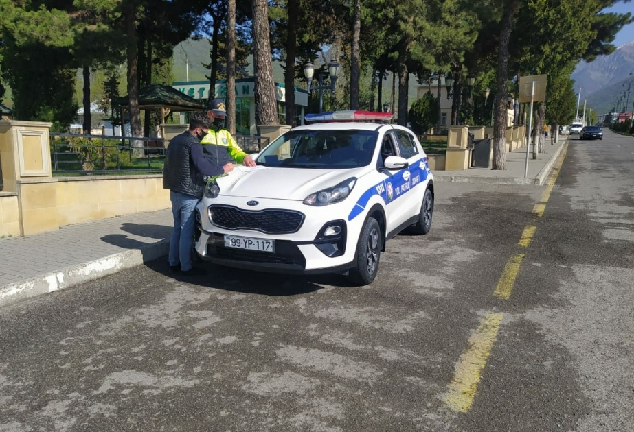 Yol polisi Oğuzda reyd keçirib
