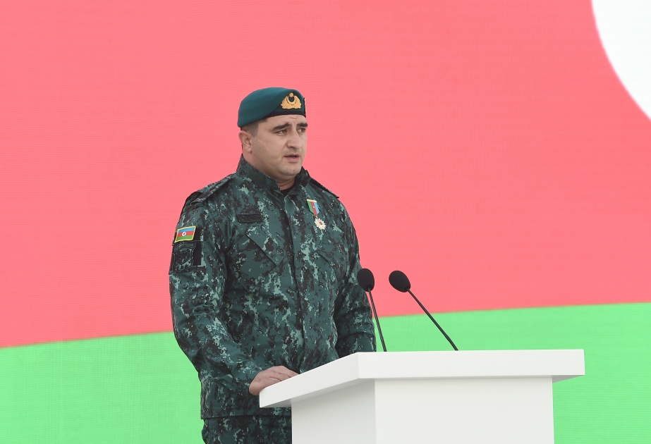 Polkovnik Babək Ələkbərov: Qürurluyam ki, qalib Ali Baş Komandanın, qalib dövlətin, qalib xalqın zabitiyəm