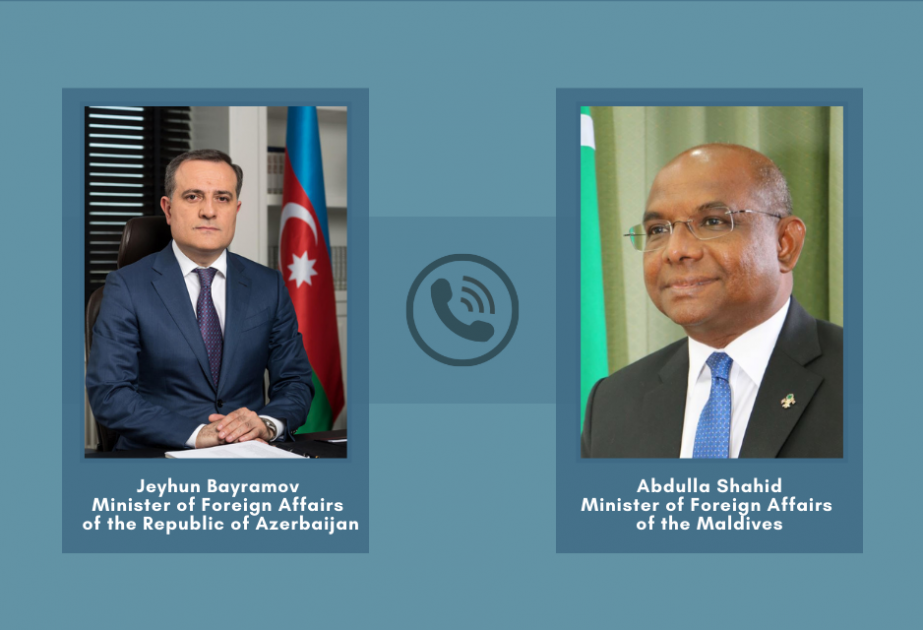 Los cancilleres de Azerbaiyán y Maldivas intercambian opiniones sobre temas de interés común