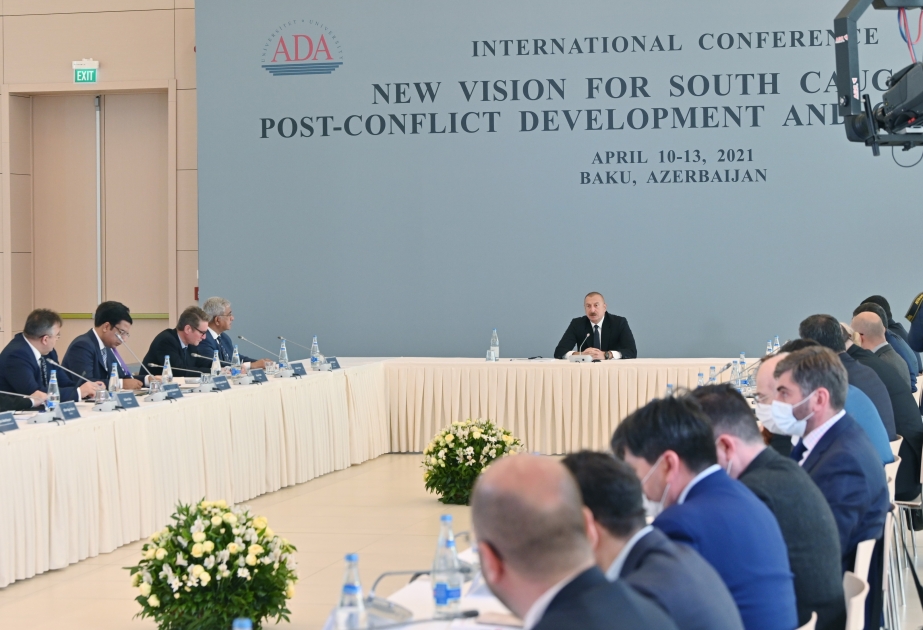 President Ilham Aliyev: I think we need to be more active in order to try to build bridges