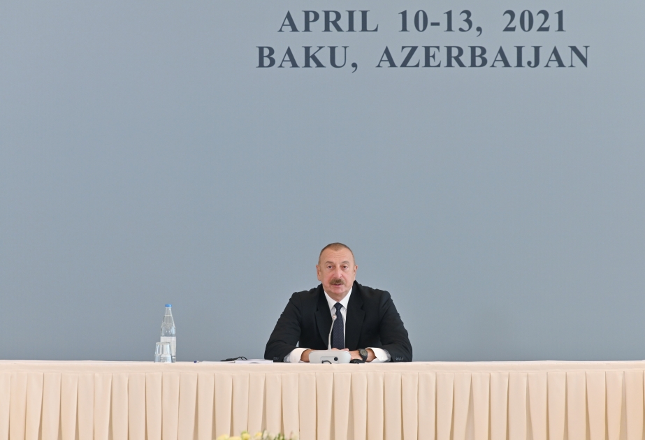 Ilham Aliyev : Les Arméniens voulaient garder ces territoires sous occupation à jamais en construisant d'énormes fortifications et des lignes de défense