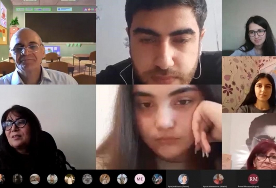 “Cəfər Cabbarlı: lirik şeirlərdən monumental drama” mövzusunda inteqrativ dərs