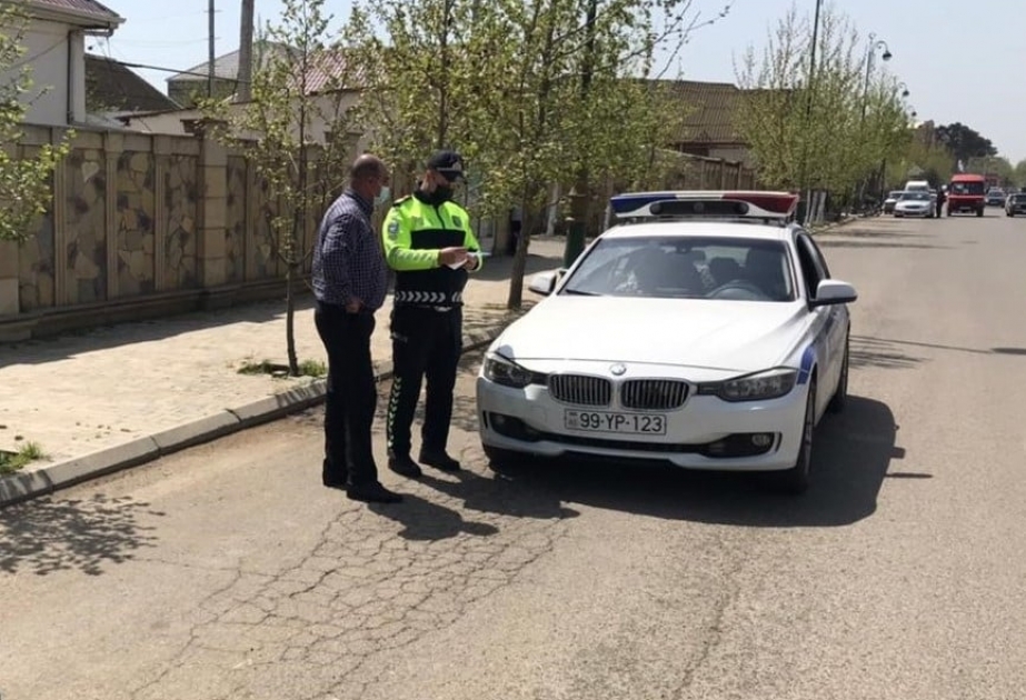 Keçidlərdə piyadalara yol verməyən sürücülər cərimələnib