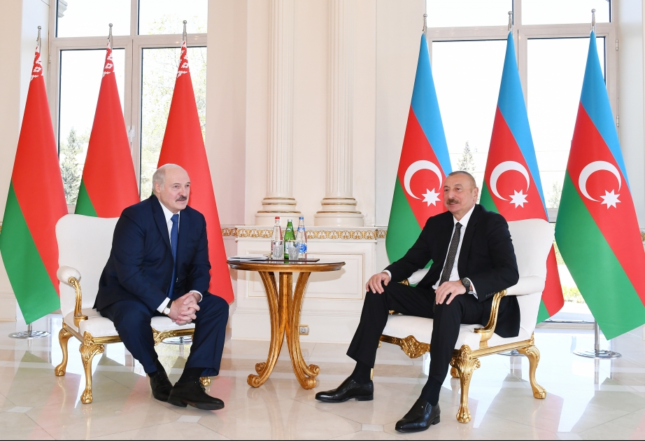 Состоялась встреча президентов Азербайджана и Беларуси один на один ОБНОВЛЕНО-1 ВИДЕО