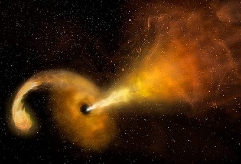 Обнаружено загадочное поведение гигантских черных дыр