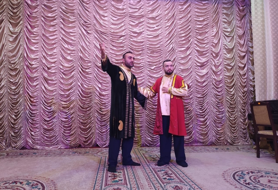 Qax Xalq Teatrında Nizami Gəncəvinin əsəri səhnələşdirilib