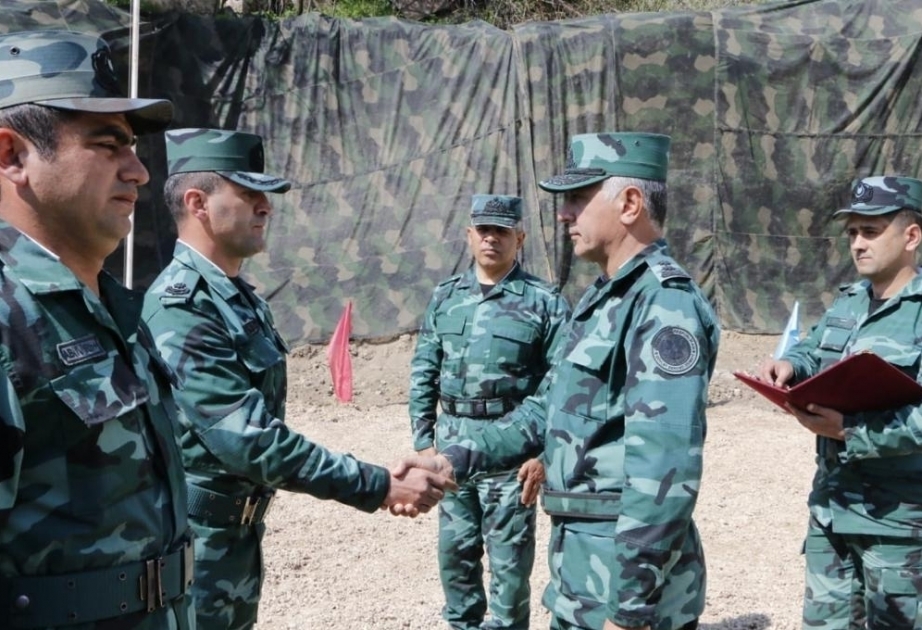 La nueva unidad militar azerbaiyano- Comando de la Guardia Fronteriza en el distrito de Gubadli