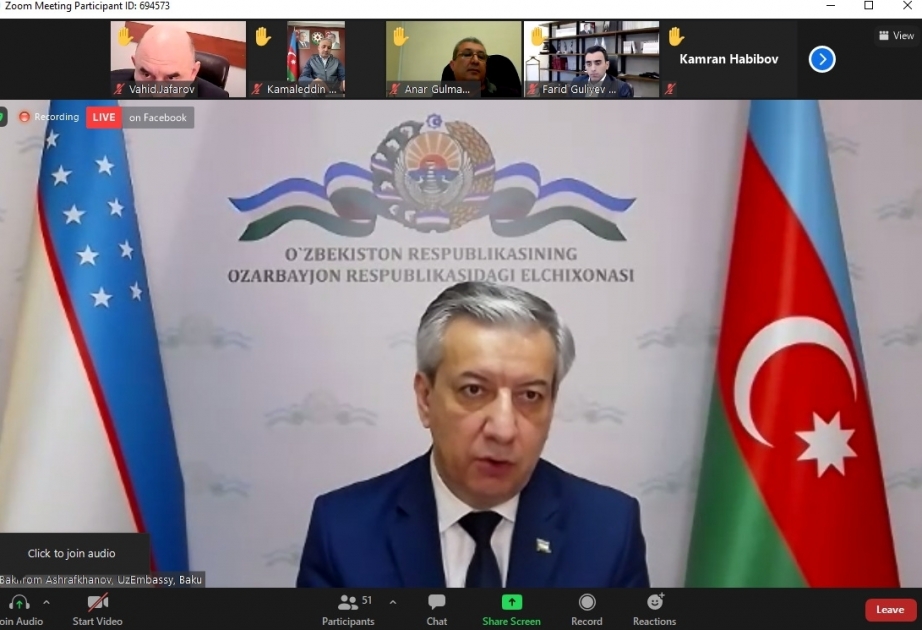 Trade turnover between Azerbaijan and Uzbekistan increased by 13 percent