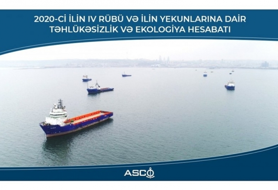 Каспийское морское пароходство опубликовало отчет по безопасности и защите окружающей среды по итогам прошлого года