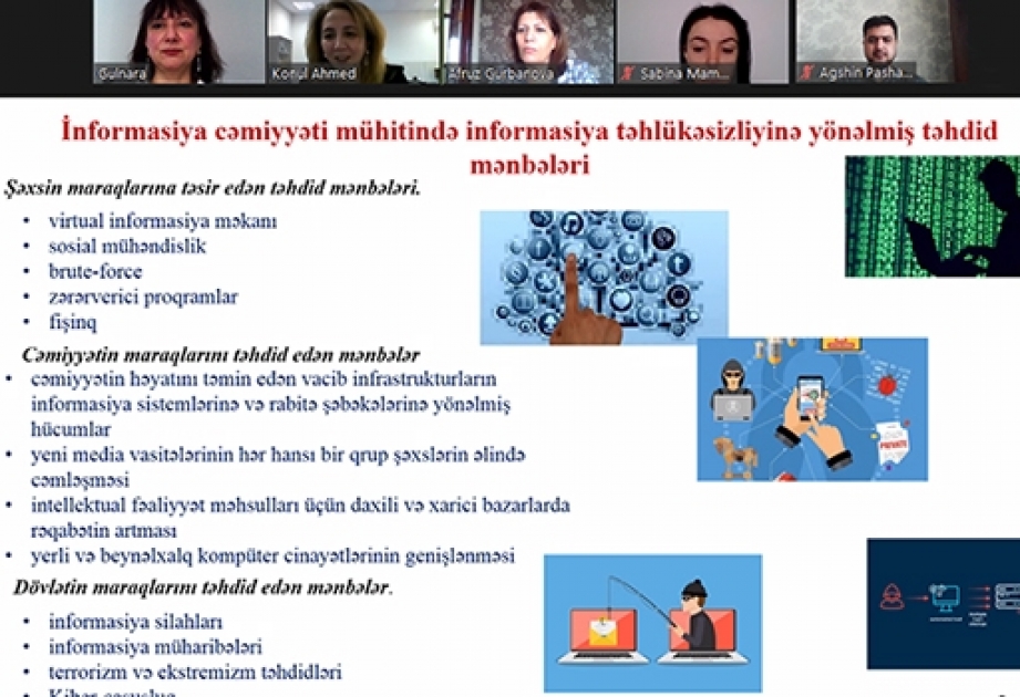 İnformasiya təhlükəsizliyi problemləri tədqiq olunur