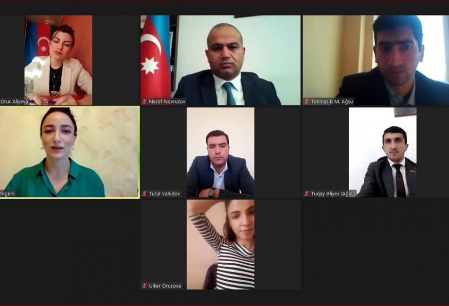 “Milli-mənəvi dəyərlərimiz” mövzusunda onlayn tədbir keçirilib