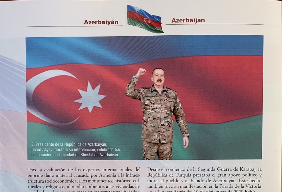 La revista española publicó un artículo sobre la agresión militar de Armenia contra Azerbaiyán