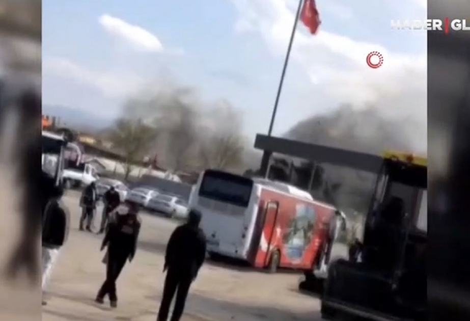 Türkiyədə fabrikdə güclü partlayış baş verib