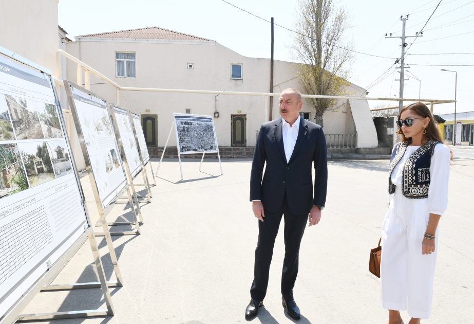Reconstruction and restoration work launched in Pirshaghi settlement, Baku  President Ilham Aliyev and First Lady Mehriban Aliyeva attended the event VIDEO