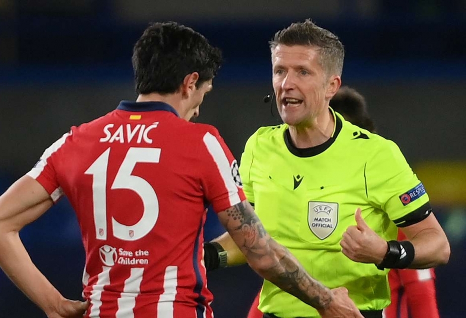 UEFA “Atletiko Madrid”in müdafiəçisi Stefan Saviçi cəzalandırıb