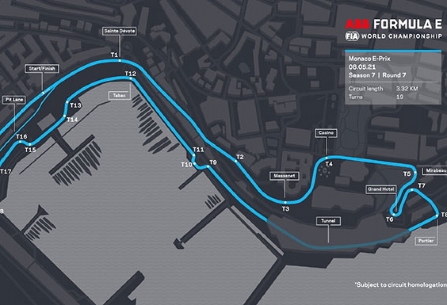Формула E: Представлена трасса гонки в Монако
