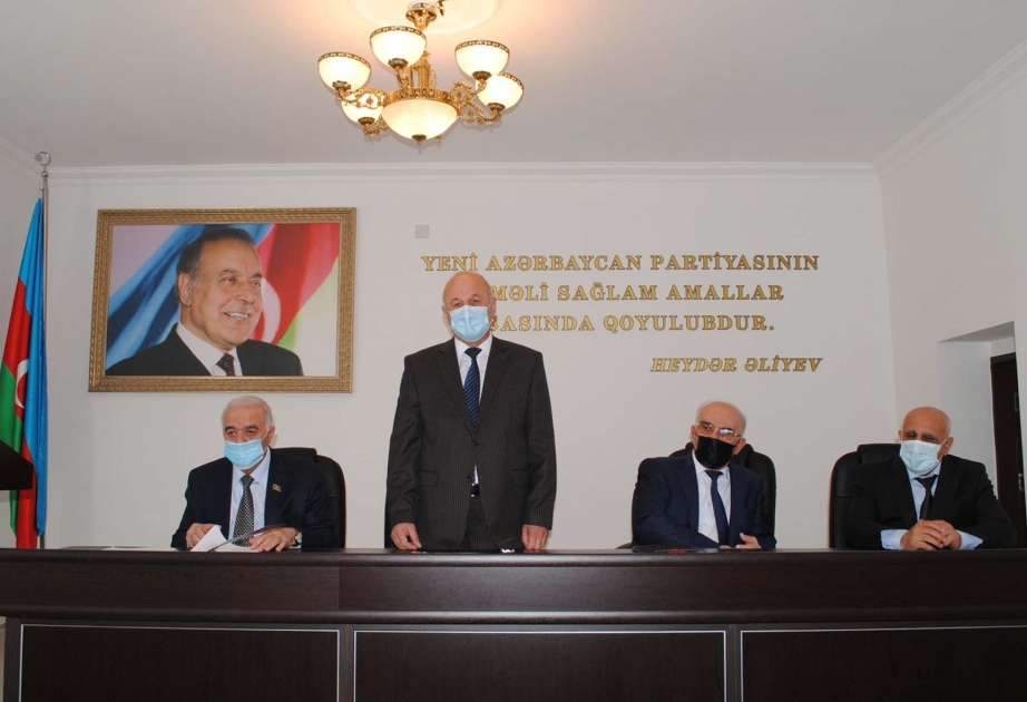 Mingəçevir Şəhər Ağsaqqallar Şurasının hesabat-seçki konfransı keçirilib