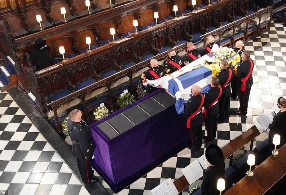 Böyük Britaniyada şahzadə Filipin dəfn mərasimi keçirilir