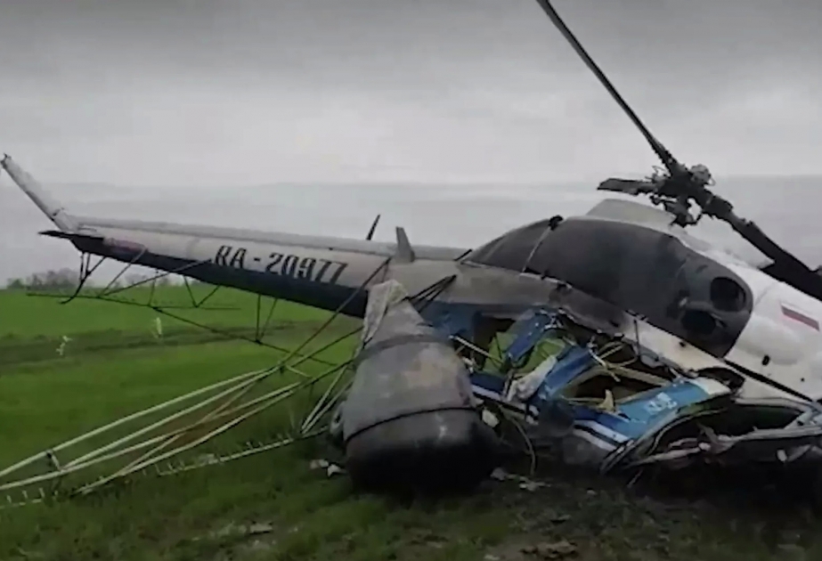 Krasnodarda helikopter qəzaya uğrayıb, pilot həlak olub