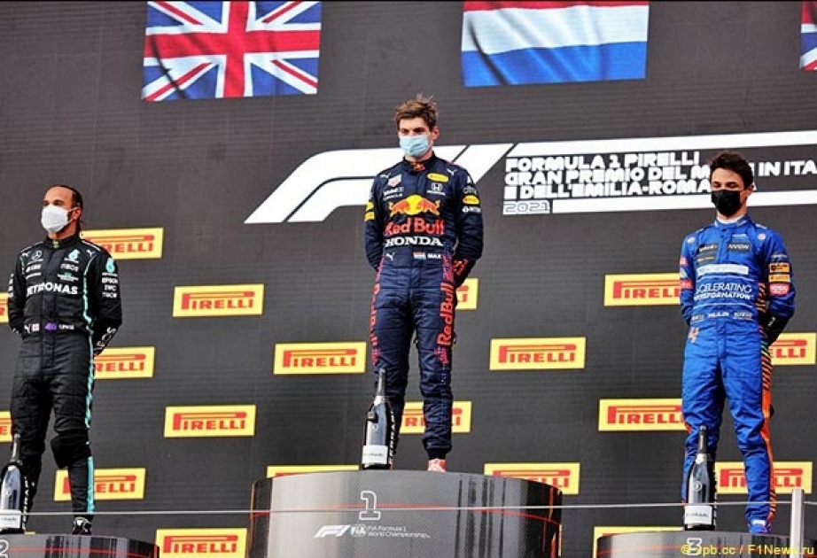 Макс Ферстаппен выиграл Гран-при Эмилии-Романьи