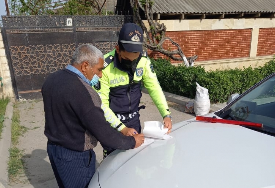 Kürdəmirdə yol polisi reyd keçirib, 30 sürücü cərimələnib