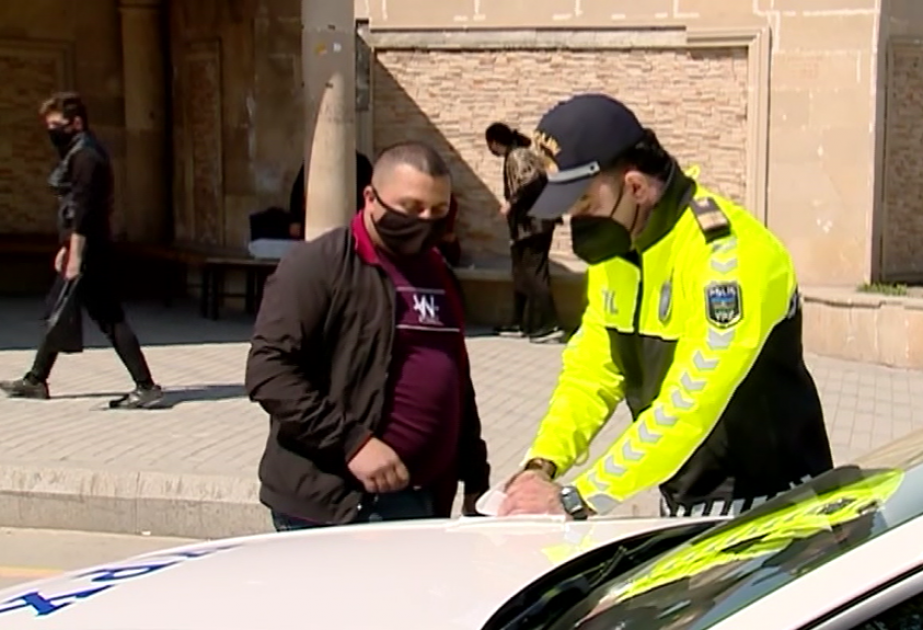 Şəmkirdə yol polisi reyd keçirib VİDEO